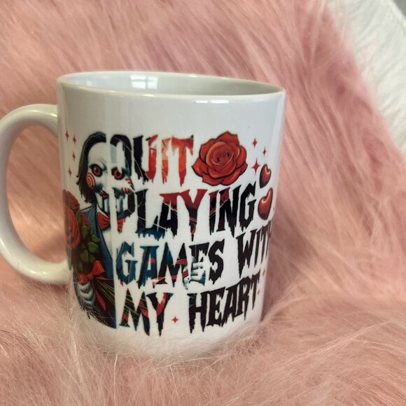 SAW Valentines Mug - Jiqsaw - Picture 1 of 1